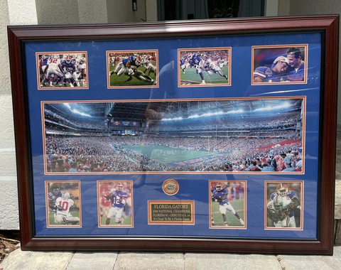 Florida Gators 2006 National Champions Football Framed Plaque with Photos Cover