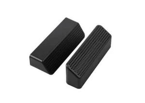 Para Cadillac CT4 2020-2022 Primer Asiento Negro L&R Salida de Aire Borde de Ventilación de Polvo 2 Piezas - Imagen 1 de 8