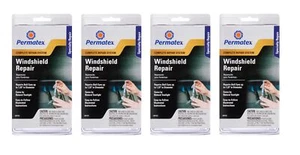 Permatex 4 x Professional Windshield Repair Kit Bull Eyes Up To 1.25" Diameter - Picture 1 of 1