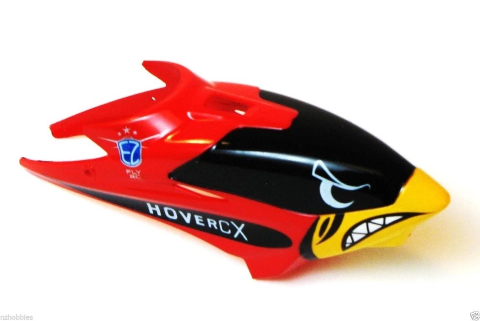 EZ Fly EZFHCX5051R RC Hover CX Mini RTF HELI CANOPY RED - Image 1 of 1