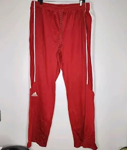 Adidas Pantaloni da Pista 2XL Rosso - Foto 1 di 9