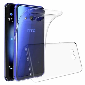 Clear TPU Protective Shockproof Case Cover Guard Shield Saver For HTC U11 - Picture 1 of 7