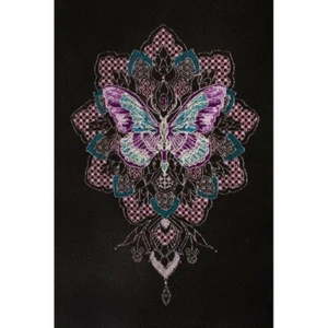Counted Cross Stitch Kit ABRIS ART -  BUTTERFLY - Picture 1 of 5