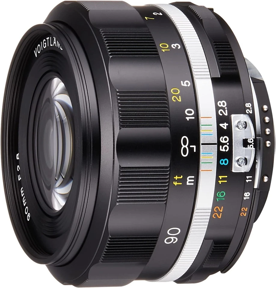 Lente Voigtlander APO-SKOPAR 90mm F2.8 SL IIS para Nikon Ai-S - aro prata - Imagem 1 de 1
