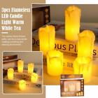 LED Christmas Candles ---- 3 Pcs Flameless Battery Power LED Lights Candle Q5W4