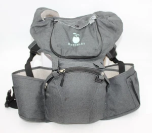 Ergonomic Hatchlet Caress 6-in-1 Baby Carrier with Advanced Lumbar Support Gray - Picture 1 of 10
