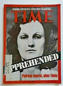 Time Magazine September 29 1975 Apprehended Patricia Hearst Richard Nixon - Picture 1 of 5