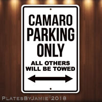 55 CHEVY Parking Only Others Towed Man Cave Novelty Garage Aluminum Sign Red