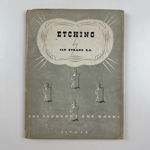 Etching by Ian Strang | The Student’s Art Books. Pitman, 1946 | Mercers' School - Picture 1 of 16