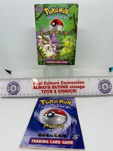 Original Pokemon TCG Jungle Power Reserve Theme Deck Box And Insert Only - Picture 1 of 6