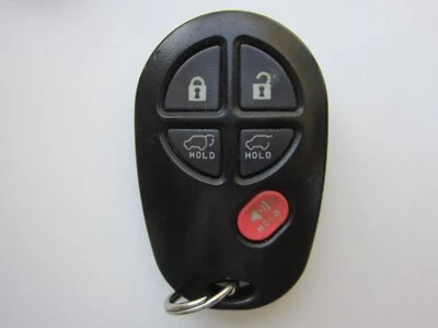 OEM 2008-2013 TOYOTA HIGHLANDER LLAVE DE ENTRADA REMOTA SIN LLAVE LLAVERO GQ43VT20T/5 BOTONES Foto 1 de 4
