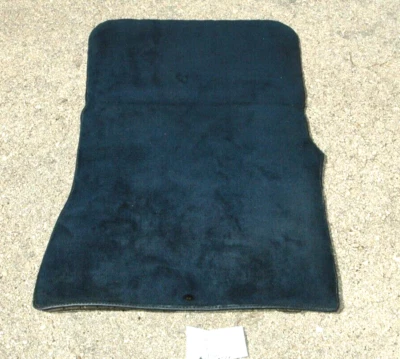 1986-1991 Mercedes W126 420SEL 560SEL Front Carpet Floor Mat Right OEM Dark Blue - Image 1 of 4