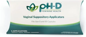 pH-D salud femenina - paquete de 5 aplicadores supositorios vaginales - Imagen 1 de 4