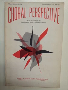 vokalpartitur CHORAL PERSPECTIVE Don Malin satb - Bild 1 von 1