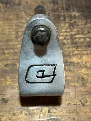 Dyno BMX Stem Quill Vintage Bike Neck 21.1mm Black Silver 80s 90s Free Ship - Image 1 of 4