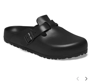 Birkenstock Boston Essentials EVA Clogs Waterproof Black Unisex 42EU M9 L11 US - Picture 1 of 13