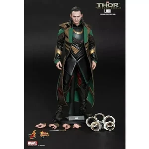 Thor the dark World Loki 1:6 Figur Hot Toys 902174 MMS231 Sideshow mit Shipper - Bild 1 von 2