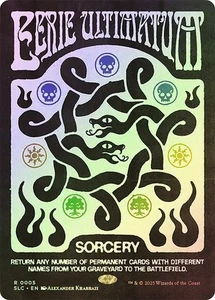 1X NM Eerie Ultimatum Foil Secret Lair: An Encyclopedia of Magic - Picture 1 of 1