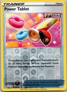 Power Tablet Reverse Holo SWSH08: Fusion Strike 236/264 NM - Picture 1 of 2