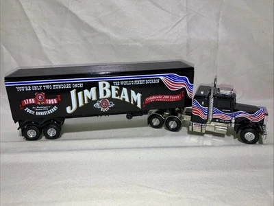 Matchbox Peterbilt Tractor Trailer  Jim Beam 200th Anniversary - Image 1 of 4