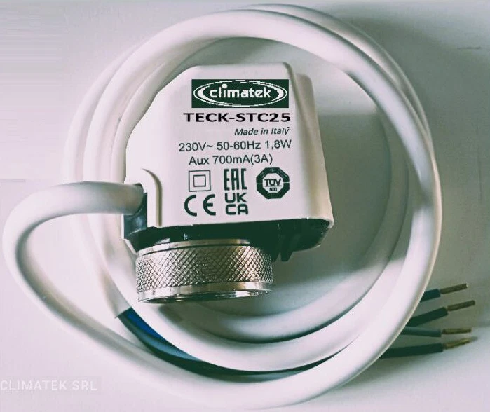 Testa elettrotermica testina 220VAC  sostitutiva a stc 25 siemens stc25 - Imagen 1 de 2