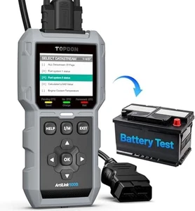 Lector de códigos TOPDON AL500B OBD2, escáner OBD2 con funciones OBD2 completas y batería - Imagen 1 de 4