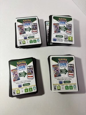 POKEMON TCG Online Code Cards (350+ Count Random Assortment NOT USED) - Image 1 of 3