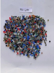 150 pcs Mix 4mm Swarovski Genuine Crystal ROUND beads #5000 in Assorted Color - Picture 1 of 4