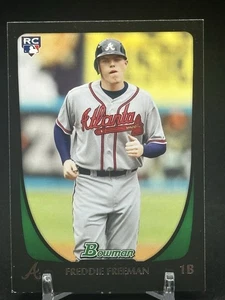 2011 Bowman Freddie Freeman Rookie Card #205 Braves Dodger RC - Picture 1 of 2