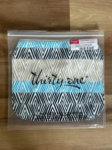 Thirty-One Etched Elements Flap Rabat Studio Zipper 31 Thirty One BuildYourOwn - Picture 1 of 3