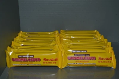 Lote de 24 Barritas Proteicas Barebells, Caramelo Choco, 1.94 OZ, Mejor Fecha 06/2026 Foto 1 de 2
