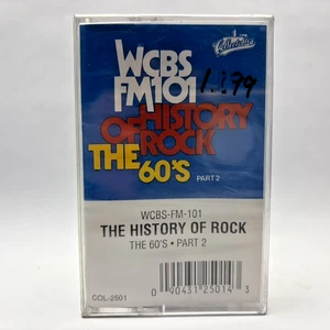 WCBS FM101 - History of Rock: The 60s, Part 2 - 1991 Cassette - Mint, SEALED - Picture 1 of 3