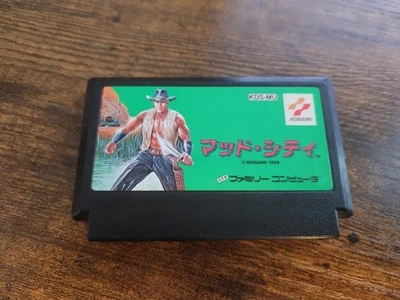 Mad City Nintendo Famicom Japan KDS-MU  Bayou Billy NES Konami US Seller - Image 1 of 4