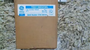 GE TED136025WL INTERRUTTORE TED 25AMP, 600V, 3 POLI - SPEDIZIONE GRATUITA - Foto 1 di 4