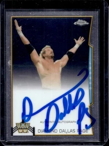 Diamond Dallas Page DDP On Card Auto 2014 Topps Chrome WWE WWF Autograph - Picture 1 of 2