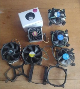 Job Lot of CPU Cooling Fans heat sinks - Photo 1/6
