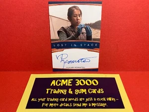 Lost in Space SEASON 1 - VARIANT AUTOGRAPH Card YUKARI KOMATSU as Naoko Watanabe - Picture 1 of 2