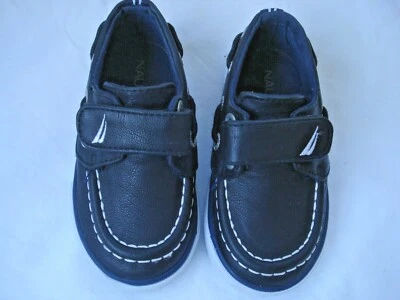 Nautica Navy Blue Little River Deck Toddler Boy Shoes Size 5 NEW - Image 1 of 4