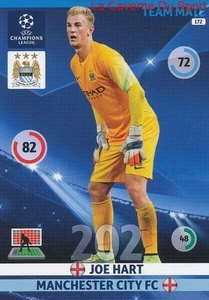 172 Joe Hart Manchester City.FC CARD CHAMPIONS LEAGUE ADRENALYN 2015 PANINI - Bild 1 von 1