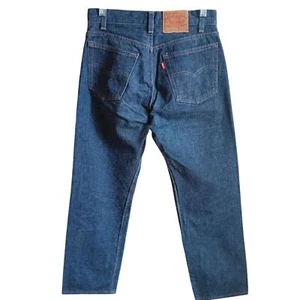 Vintage 80's 29x28 Fit 29x30 Tag Levi's 501 701-0177 Buttonfly Denim Jeans USA  - Picture 1 of 11