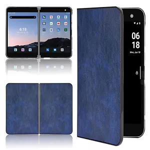 Shockproof Protective Leather Case Cover Skin for Microsoft Surface Duo - Photo 1 sur 17
