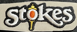 PAAR STOKES (1970ER JAHRE ELECTRIC CO. USA) UNIFORM TUCH PATCH ABZEICHEN - Bild 1 von 3