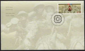 BADGE OF THE ROYAL CANADIAN LEGION, military = Official FDC Canada 2001 #1926 - Picture 1 of 2