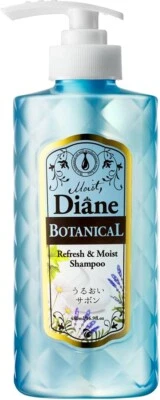 Moist Diane Botanical Refresh & Moist Shampoo 480ml Citrus Savon Fragrance - Image 1 of 4