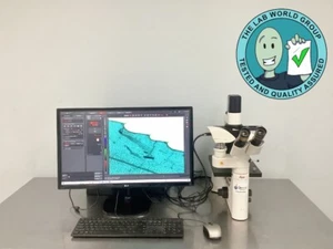 Leica DMIL LED Inverted Microscope with Warranty SEE VIDEO - Picture 1 of 18