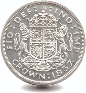 Great Britain 1937 Crown EF/EF+ - Picture 1 of 4