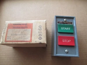 SIEMENS-ALLIS STD DUTY PUSH BUTTON S-5200 SWITCH NEW - Picture 1 of 5