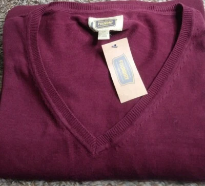 Foundry V-Neck Long Sleeve Shirt Mens Sz 5XL - NEW - Image 1 of 4