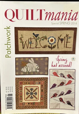 Quiltmania The Quilts Magazine Special Spring 2014 - Image 1 of 4