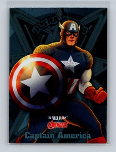 Fleer Ultra Marvel Avengers Ultra Stars 2022 Capitán América #US8 - Imagen 1 de 2
